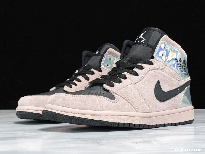 BQ6472-602 Jordan Iridescent Dirty Air Powder Mid 1 (W) 0825